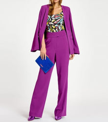 Essentiel Antwerp Core Straight Leg Trousers - Purple