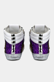 PRSX Leo Mixage Hi Top Sneaker - Leopard/Violet