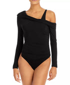 Jonathan Simkhai Gianna Matte Jersey Bodysuit - Black