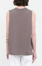 Evam Eva Wool Lily Vest - Otter Gray