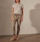 James Perse Mixed Media Pant - Coyote