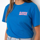Closed Printed Summer T-Shirt - Oceanic Blue
