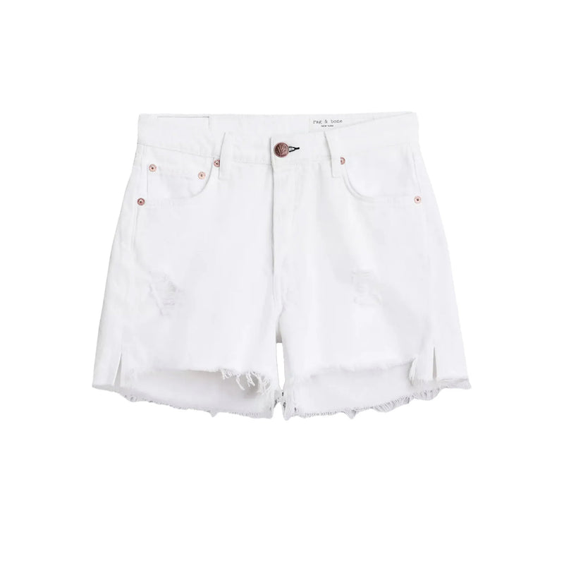 rag & bone Vintage Cut Off Jean Short - Optic White