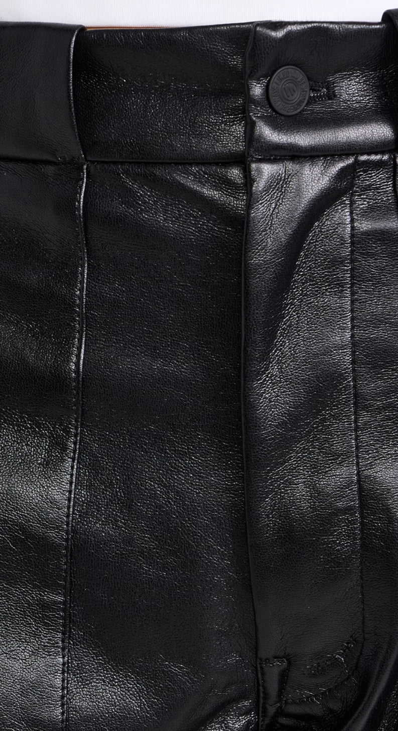 MOTHER The Half Pipe Cargo Nerdy Trousers - Black