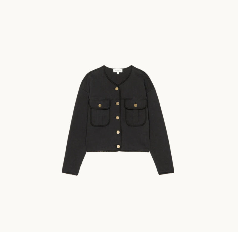 Nation Ltd Jordi Bomber - Jet Black
