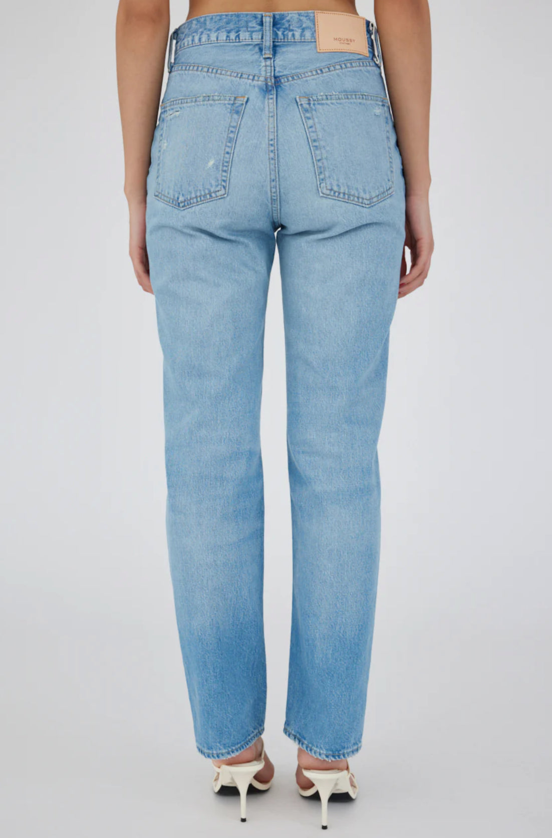 Moussy Vintage Cliffdale Straight- 111 Light Blue