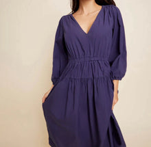 Nation Ltd Graciela Gathered Dress - Shadow Stripe