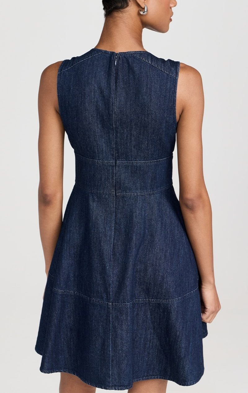 Shoshanna Presley Dress - Indigo