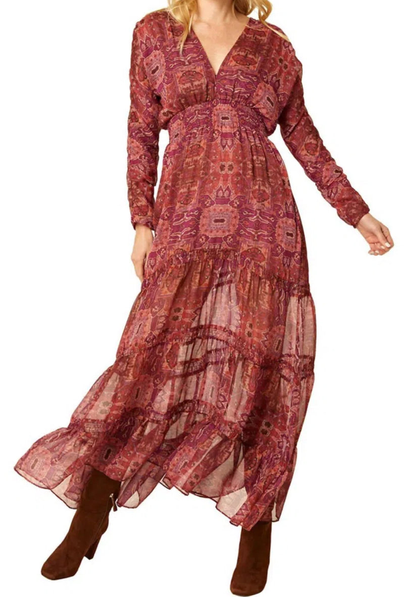 MISA Los Angeles Anouska Dress - Septima Tapestry