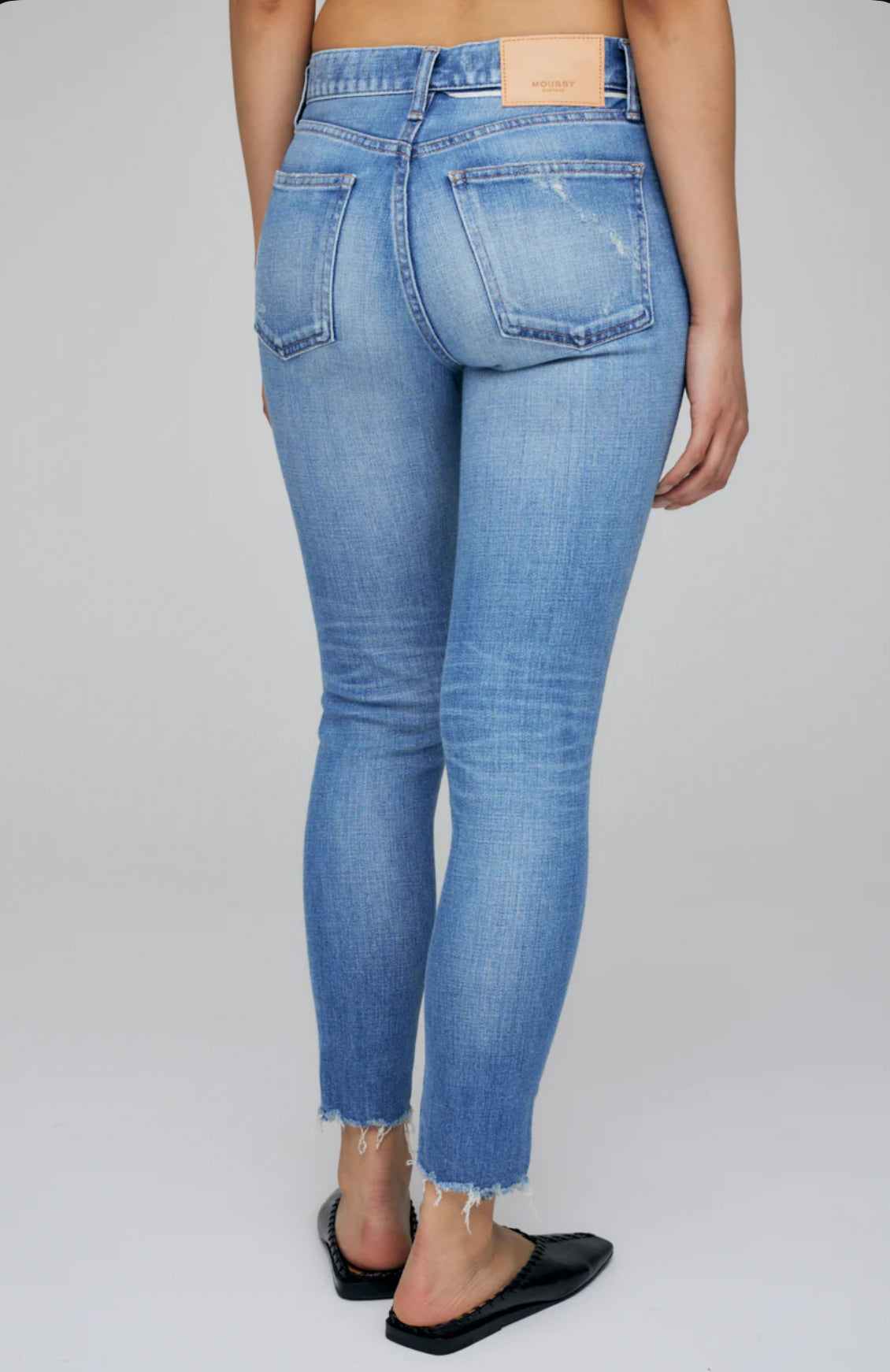 Moussy Vintage Hammond Skinny Jeans - Blue