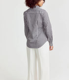 The Shirt by Rochelle Behrens The Icon Shirt in Large Check - Black
