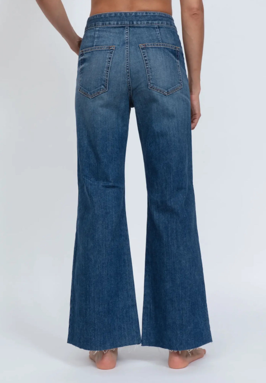 ASKK NY Crop Brighton Jeans - Daytona