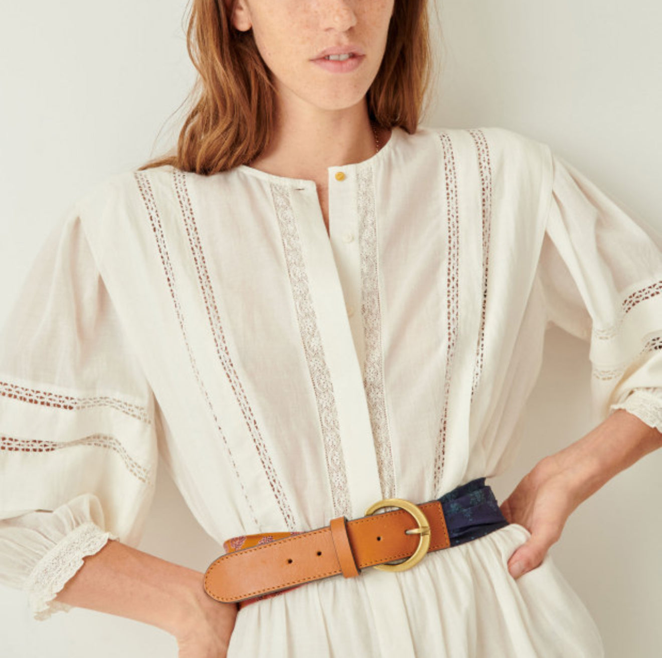 Sessùn Claylia Dress - White
