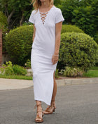 LNA Bel Air Dress - White