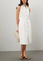 DL1961 Daphne Denim Dress - White
