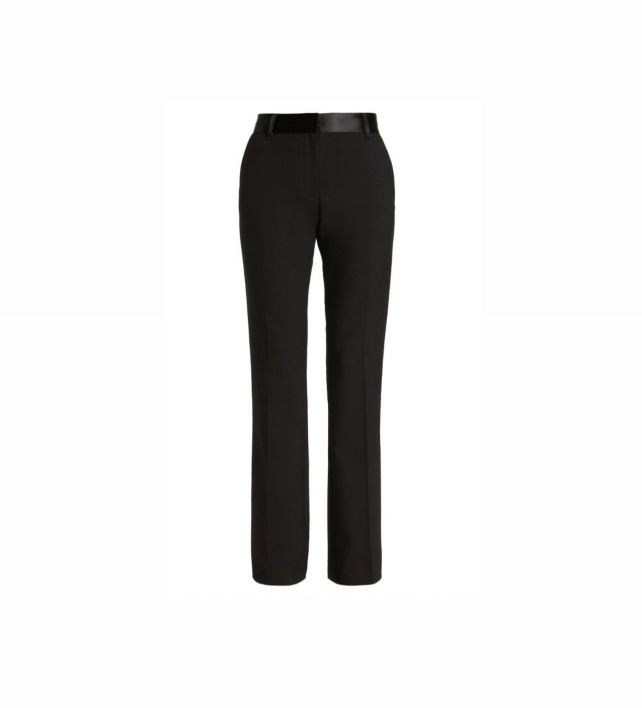 Frame Le Satin Mini Boot Trouser - Noir