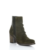 Bos & Co BIBOS Round Toe Boots - Olive