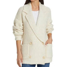 dh New York Piper Cardigan - Winter White Marled