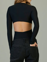 ALIX Lance Thong Bodysuit - Black