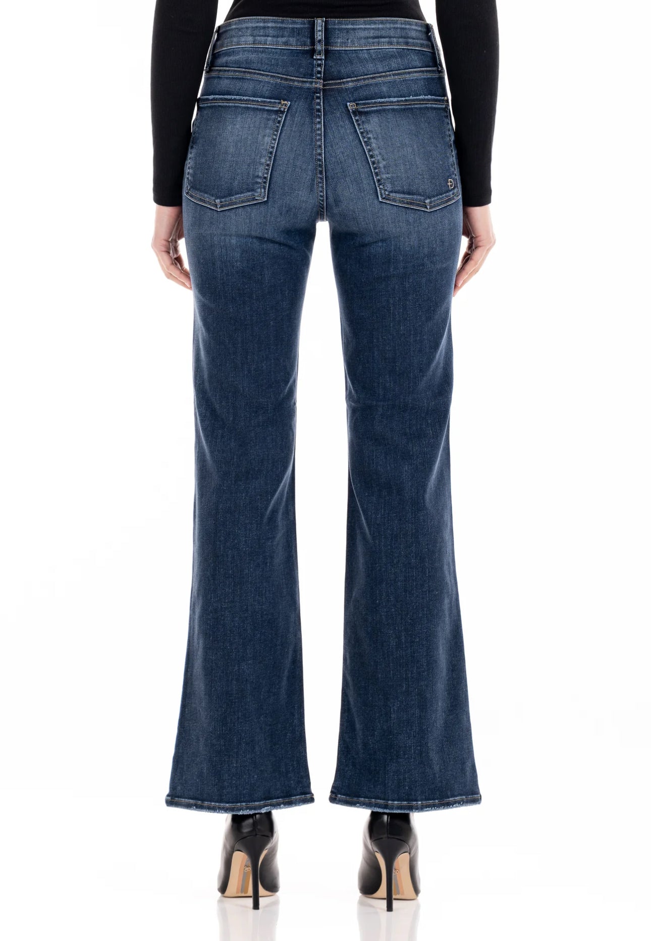 Fidelity Denim Katie High Classic Flare - St. Tropez