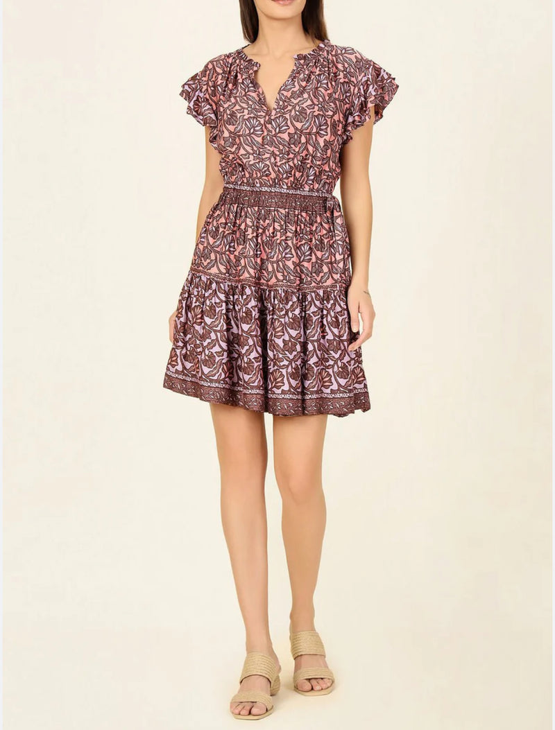 Omika Harlow Mini Dress - Marlow Heather