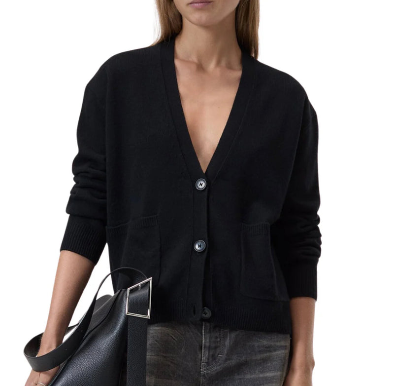 Closed Wool Cardigan - Black