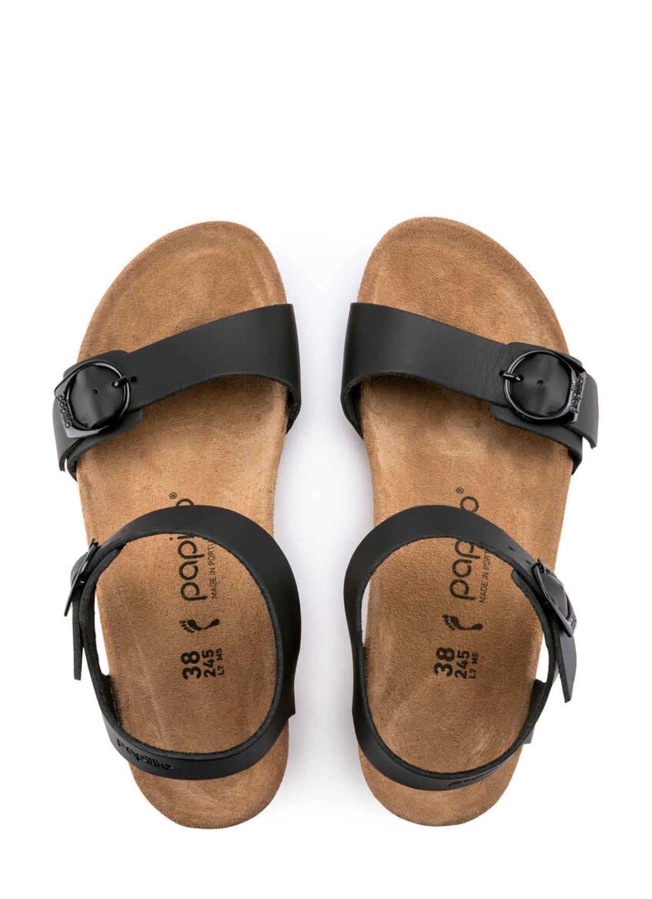 papillio by BIRKENSTOCK Soley Leather Sandal - Black