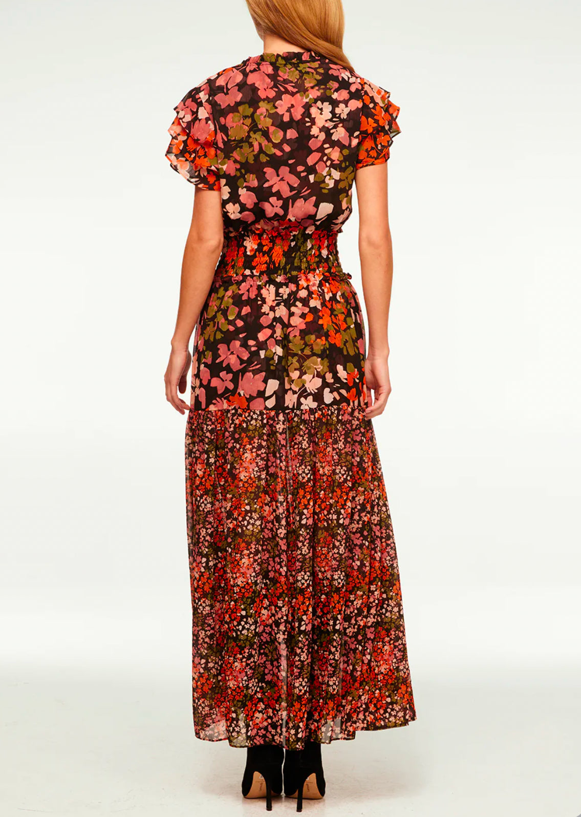 MISA Los Angeles Maribar Dress - Autumn Flora