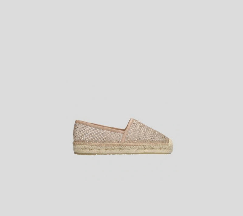 Lola Cruz Carmen Espadrilles - Nude