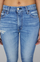 Moussy Vintage Hammond Skinny Jeans - Blue