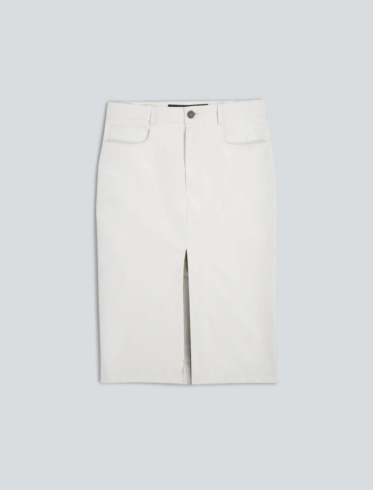 KASSL Editions 5-Pocket Skirt - Oil White