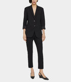 Theory Black Relaxed Blazer - Good Linen
