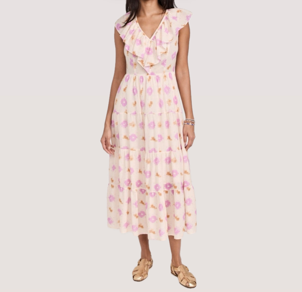 Xirena Tatiana Dress - Lilac Ikat