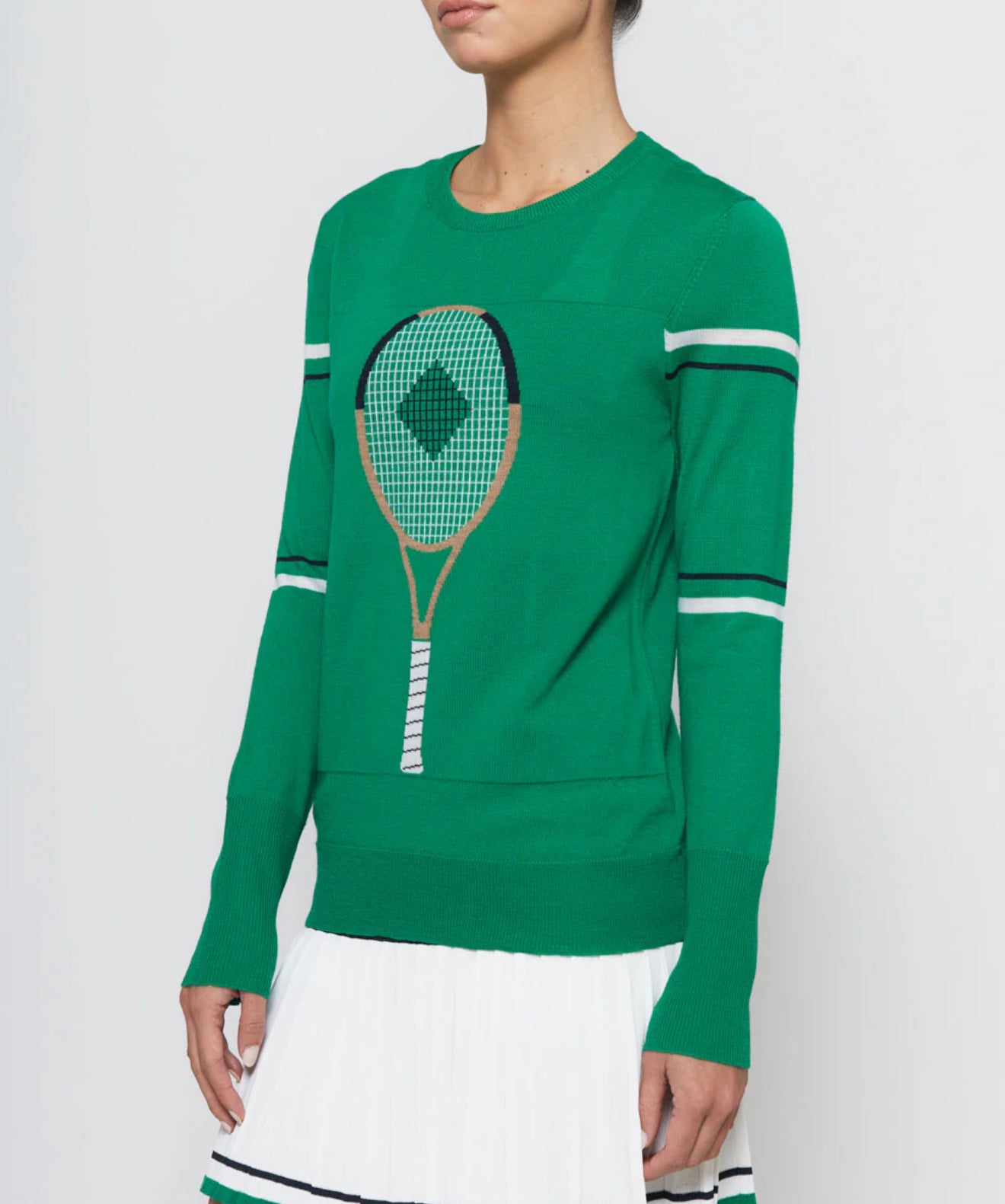 L'Etoile Racquet Sweater - Green