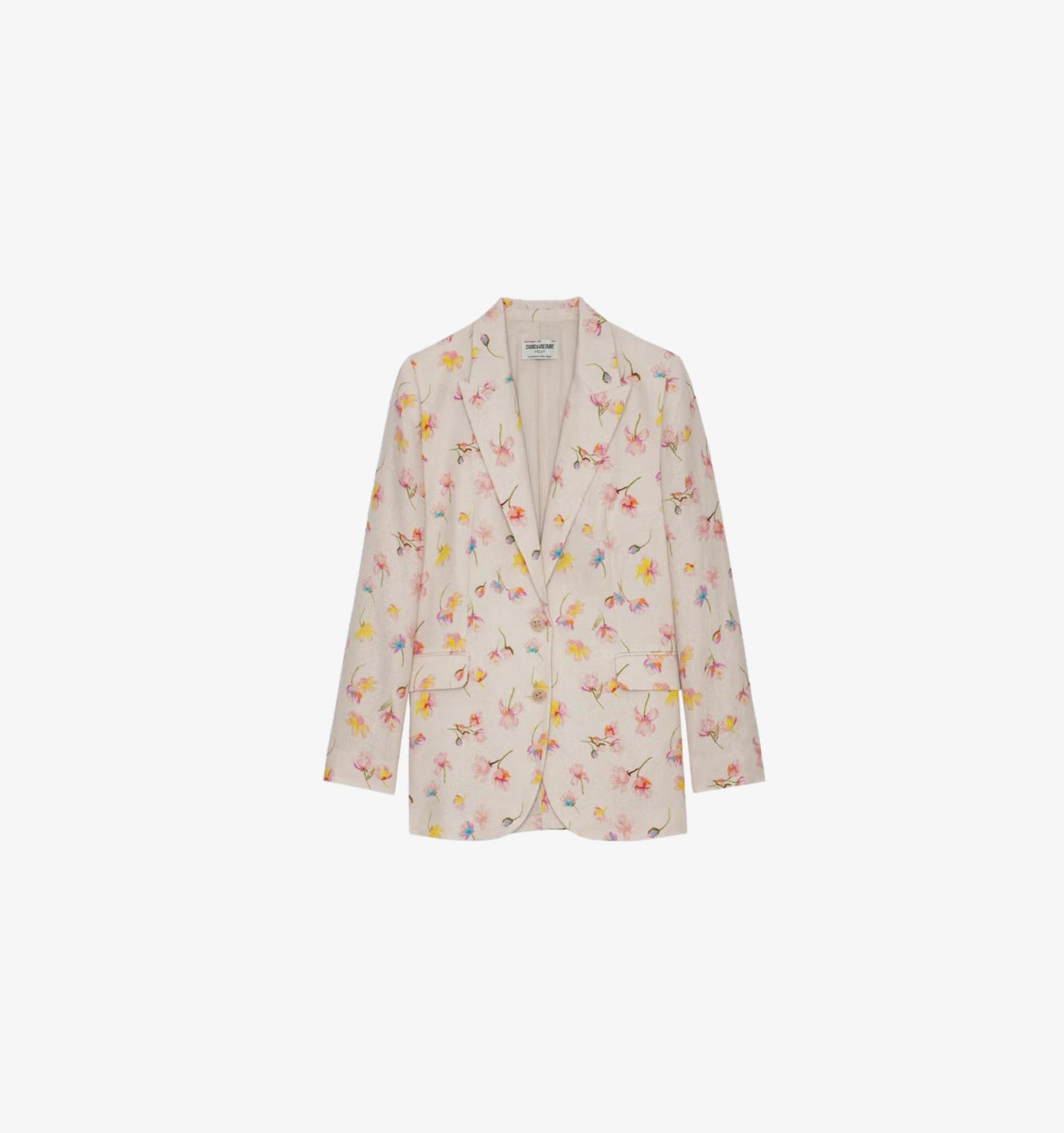 Zadig & Voltaire Courtney Linen Blazer