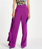 Essentiel Antwerp Core Straight Leg Trousers - Purple