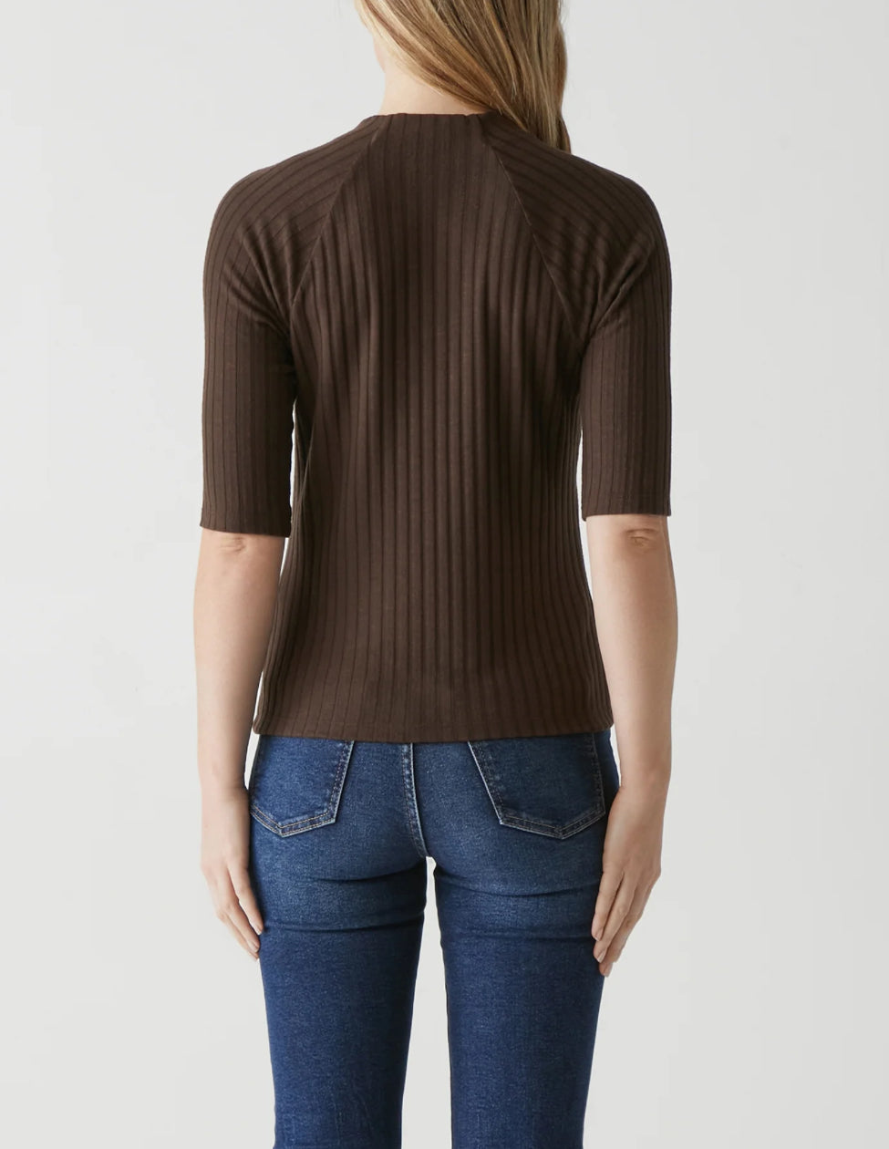 Michael Stars Nadine Mock Neck Top - Java