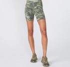 Monrow Urban Camo Bike Short - Light Olive