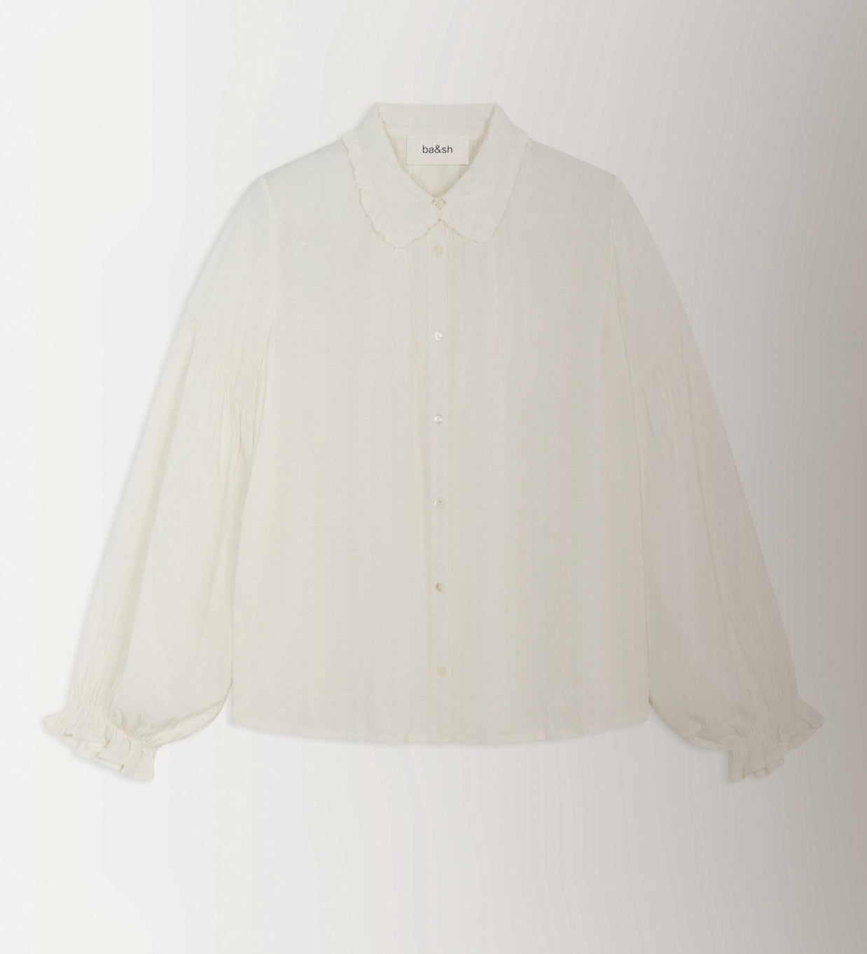 ba&sh Ariel Shirt - White