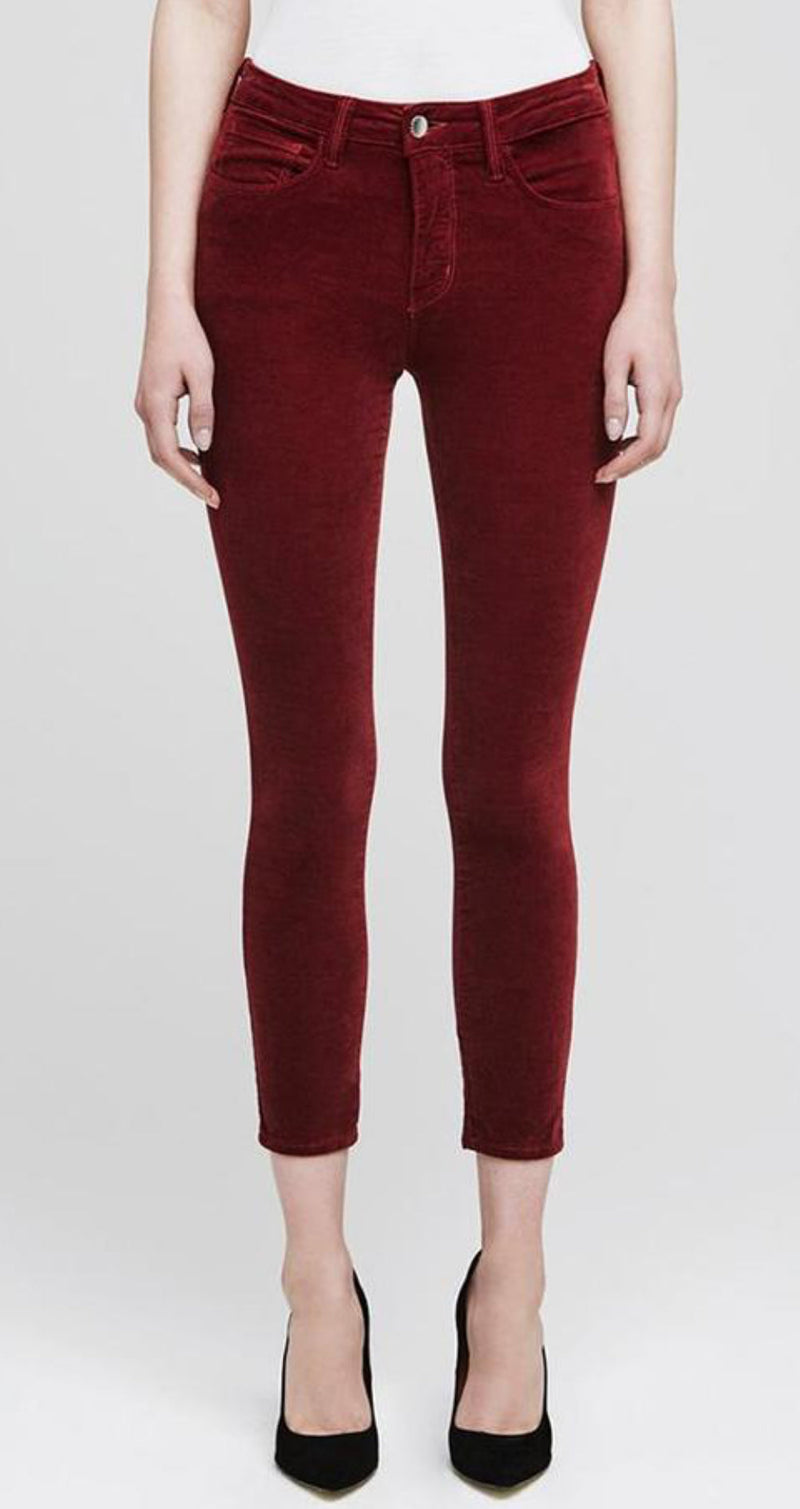 L’Agence Margot High Rise Skinny - Rhubarb