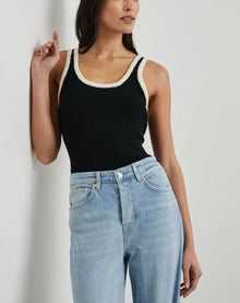 Rails Ablie Tank - Black/White Contrast