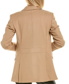 rag & bone Annie Wool Blend Blazer - Camel