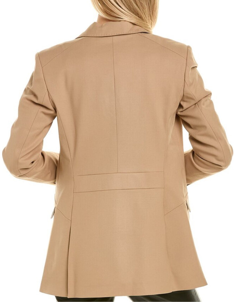 rag & bone Annie Wool Blend Blazer - Camel