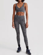 Varley Let’s Move Kellam Bra - Blackened Distorted Animal