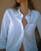Le Superbe Superstar Boyfriend Shirt - White