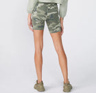 Monrow Urban Camo Bike Short - Light Olive