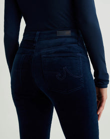 AG Jeans Velvet Mari Extended High Rise Slim Straight - Atlantic Night