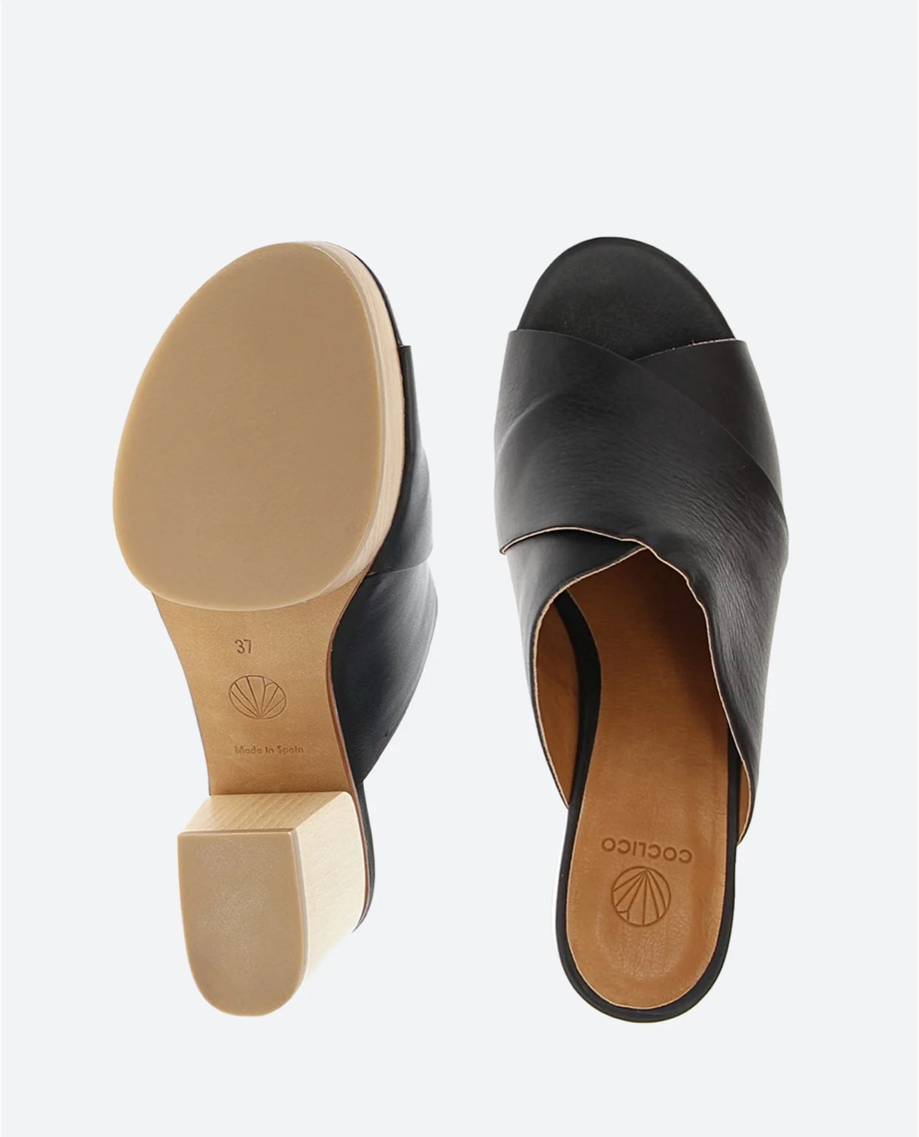 Coclico Richie Clog - Black Savannah