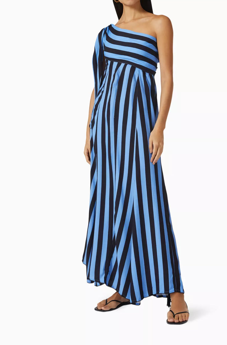 Agua Bendita Beck Menfis Stripe Dress