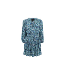 Sabina Musayev Suzanne Dress - Turquoise Print